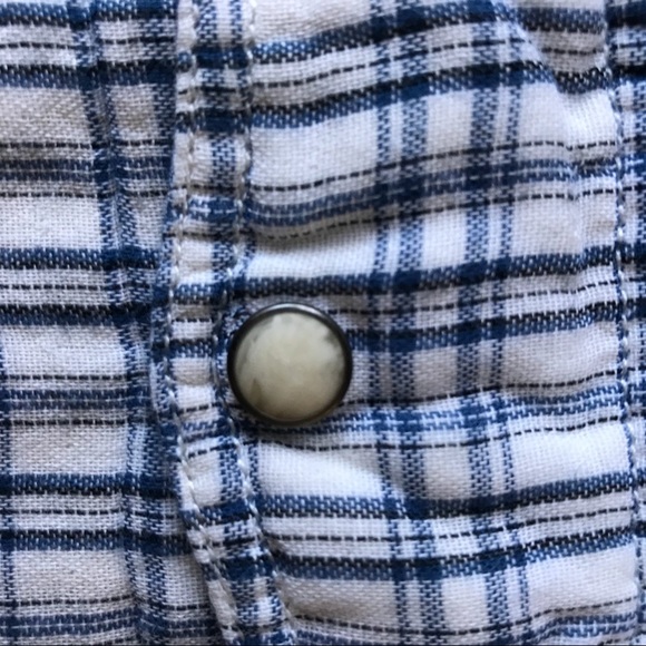 Lucky Brand men’s pearl snap button shirt - Picture 5 of 8
